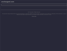 Tablet Screenshot of anclangael.com